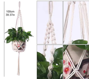 1 pc. Hand-woven Hanging Flower Pot