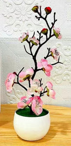 1 pc. Faux Flower Bonzai Dachshund Branches